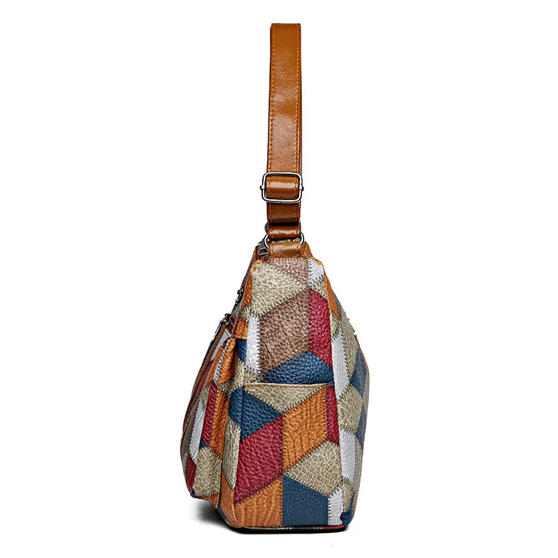 Madge | Geometric Charm Handbag
