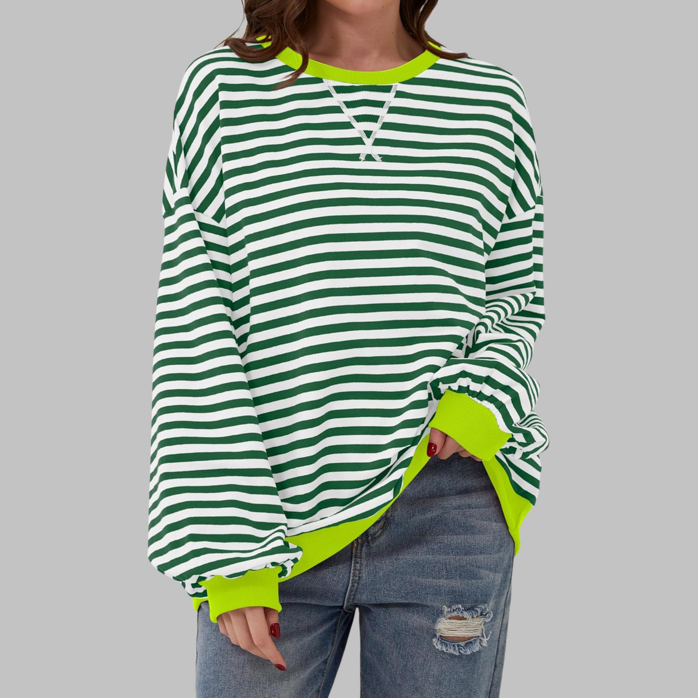 Lisa | Striped Jumper