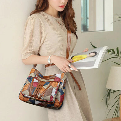 Madge | Geometric Charm Handbag
