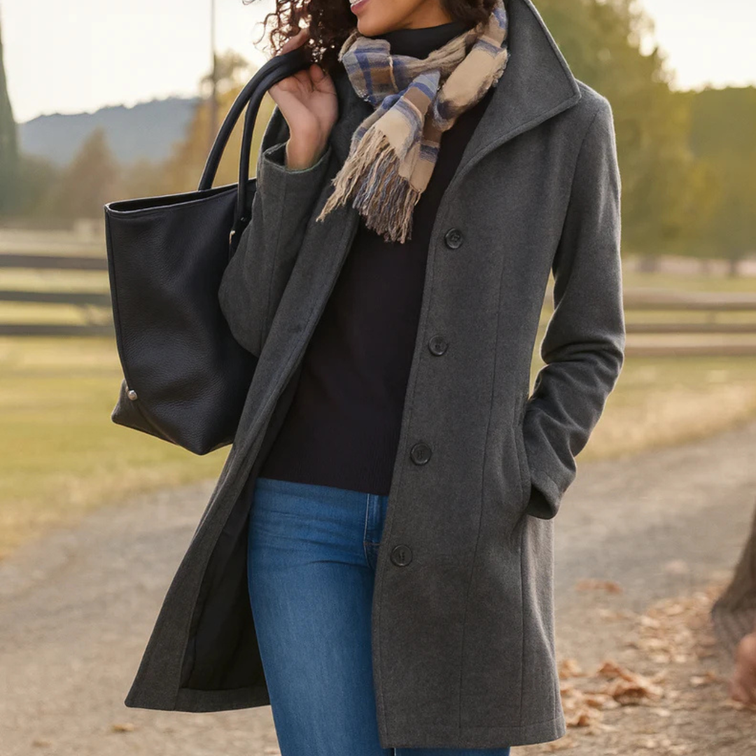 Tradura™ | Classic Button Coat