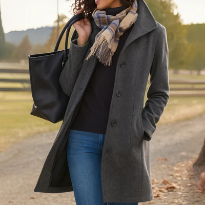Tradura™ | Classic Button Coat