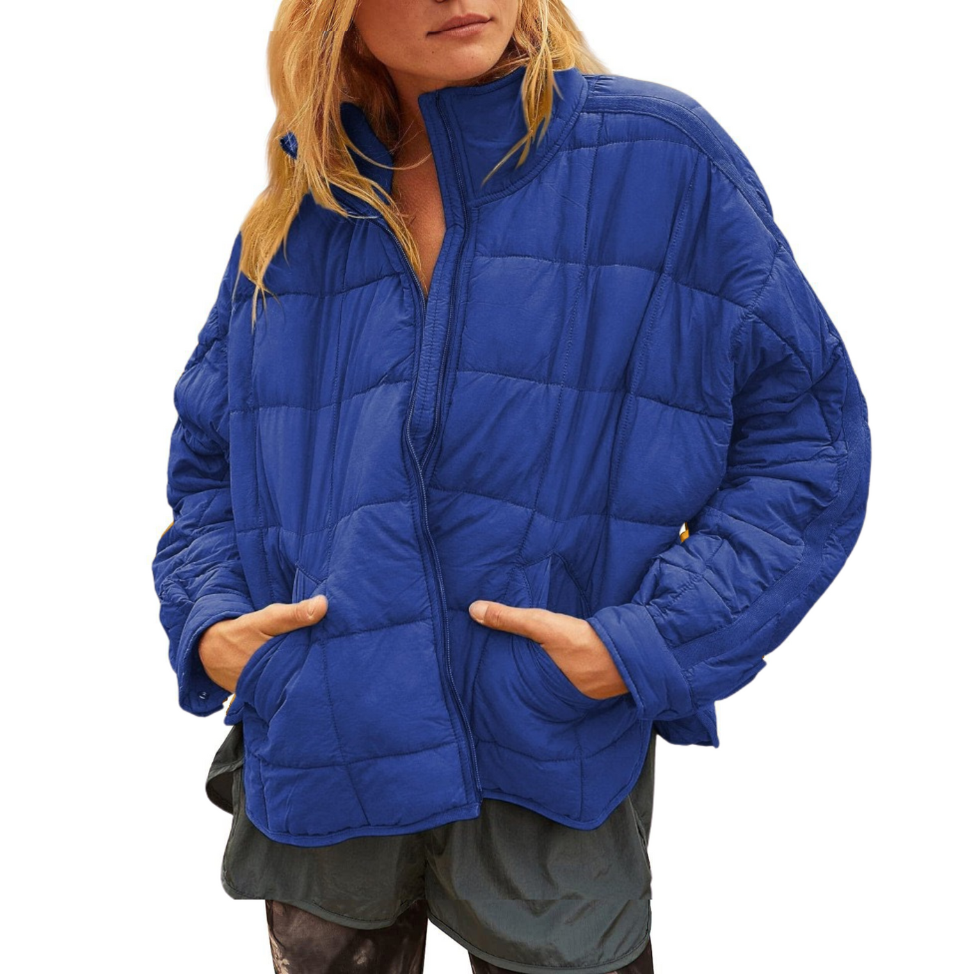 April | Lightweight Zip Puffer