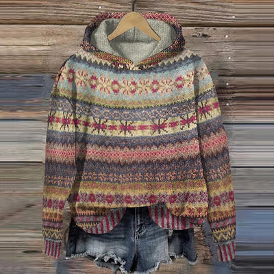 Sofia | Timeless Pattern Hoodie