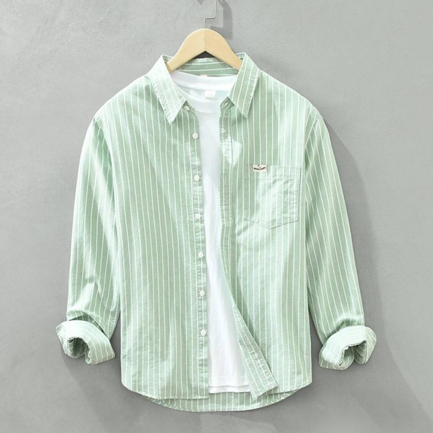 Alfonso™ – Premium Striped Long Sleeve Shirt