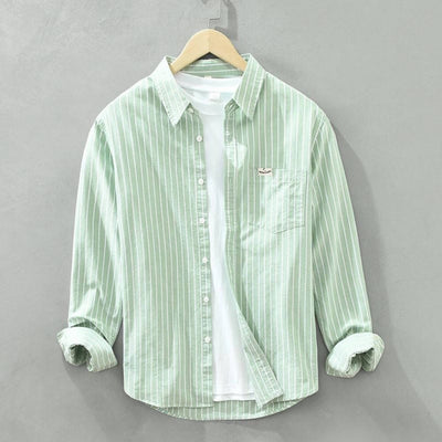 Alfonso™ – Premium Striped Long Sleeve Shirt