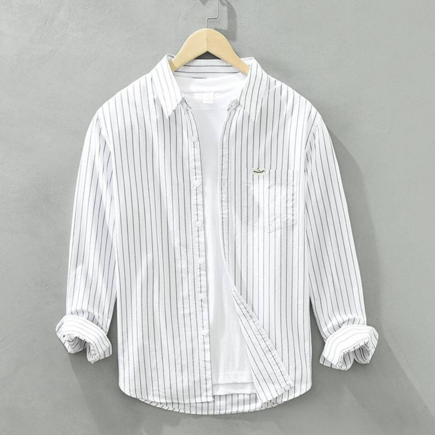 Alfonso™ – Premium Striped Long Sleeve Shirt
