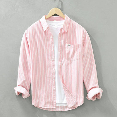 Alfonso™ – Premium Striped Long Sleeve Shirt