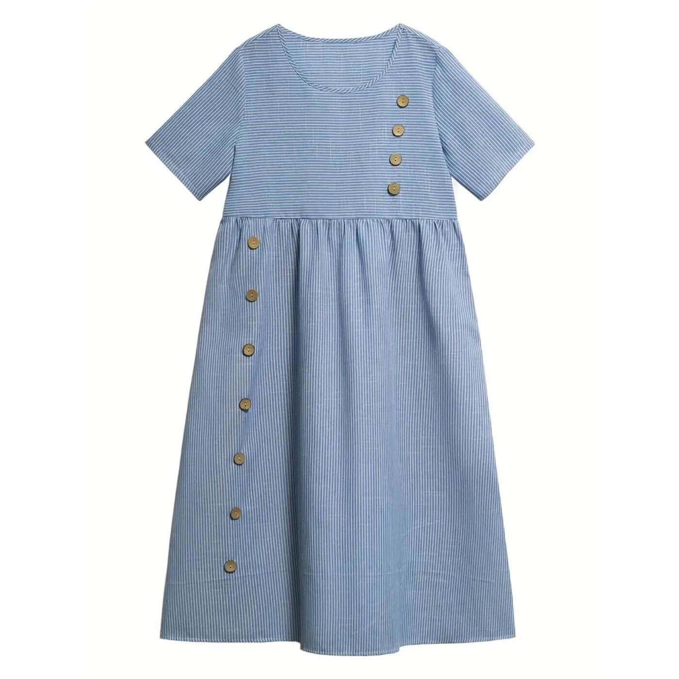 Alicia™ – Tummy Coverage Comfortable Midi Dress
