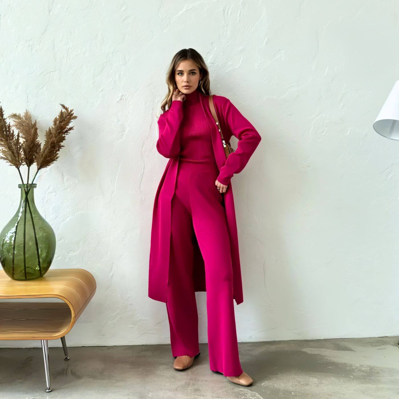 Alison™ – Minimalist 3 Piece Knit Set
