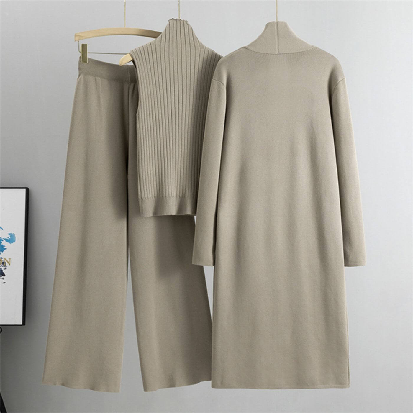 Alison™ – Minimalist 3 Piece Knit Set