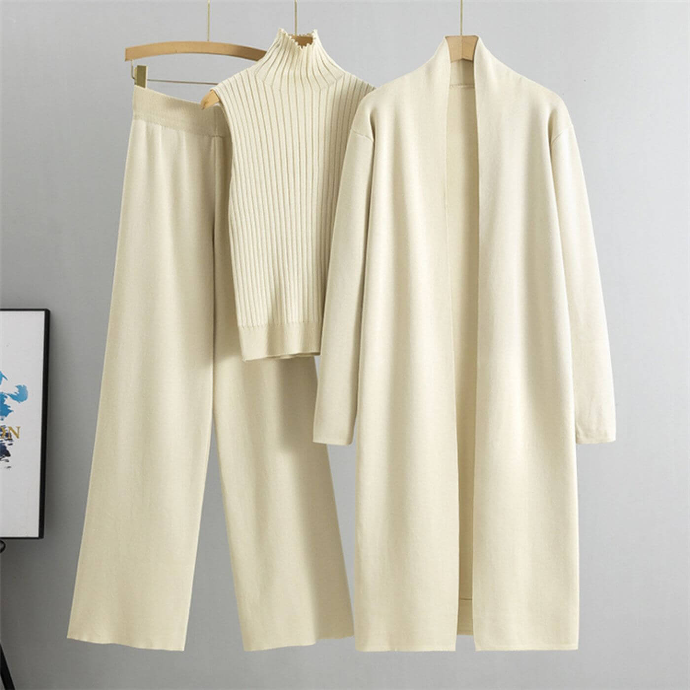 Alison™ – Minimalist 3 Piece Knit Set