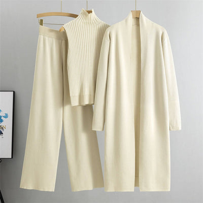 Alison™ – Minimalist 3 Piece Knit Set