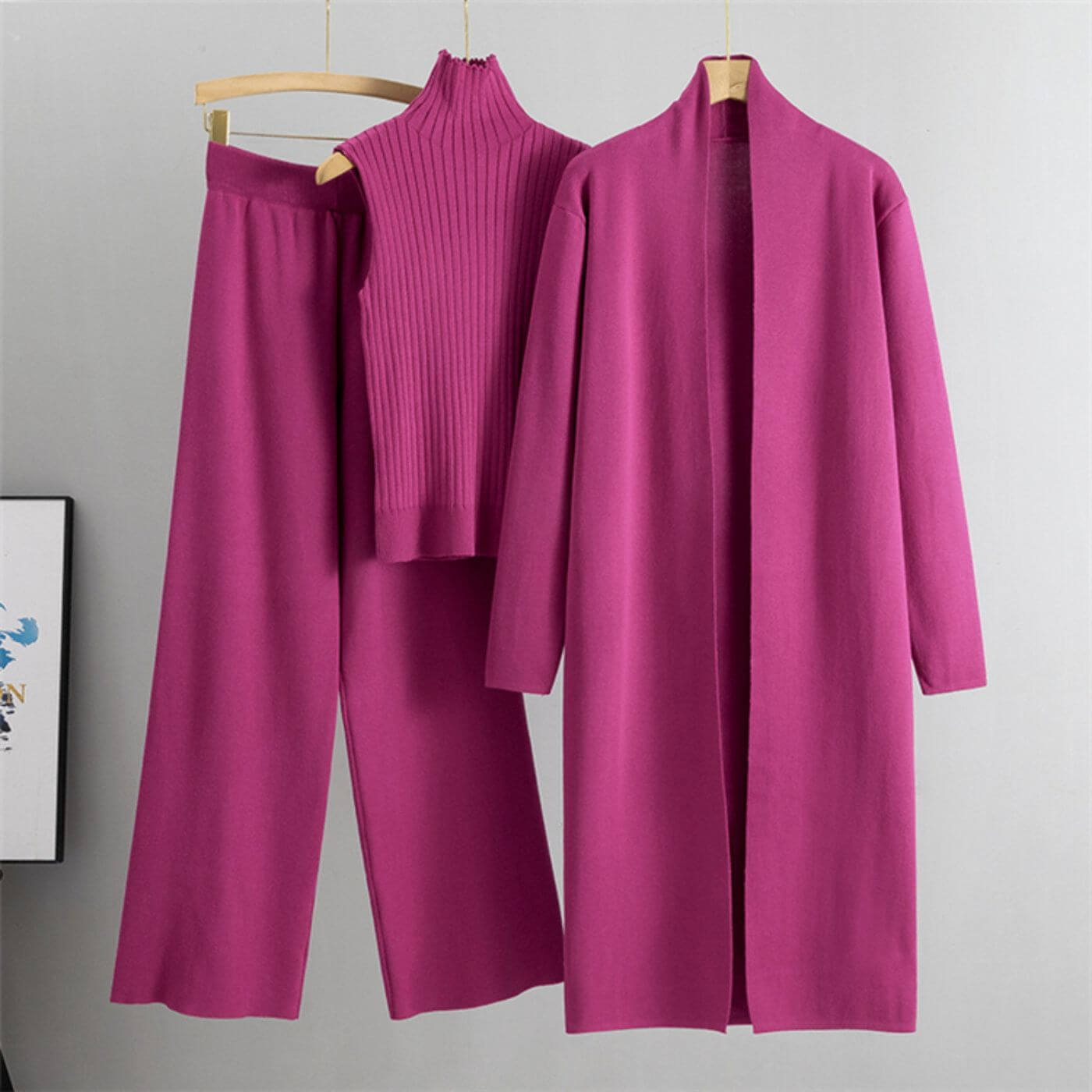 Alison™ – Minimalist 3 Piece Knit Set