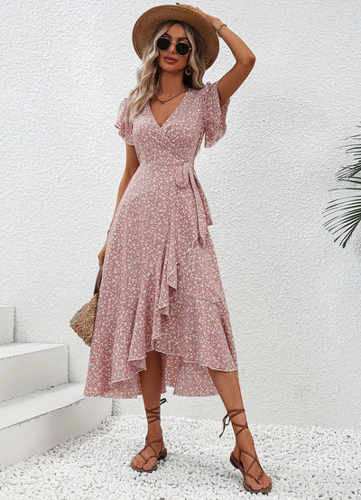 Alyssa™ – Elegant Floral Summer Dress