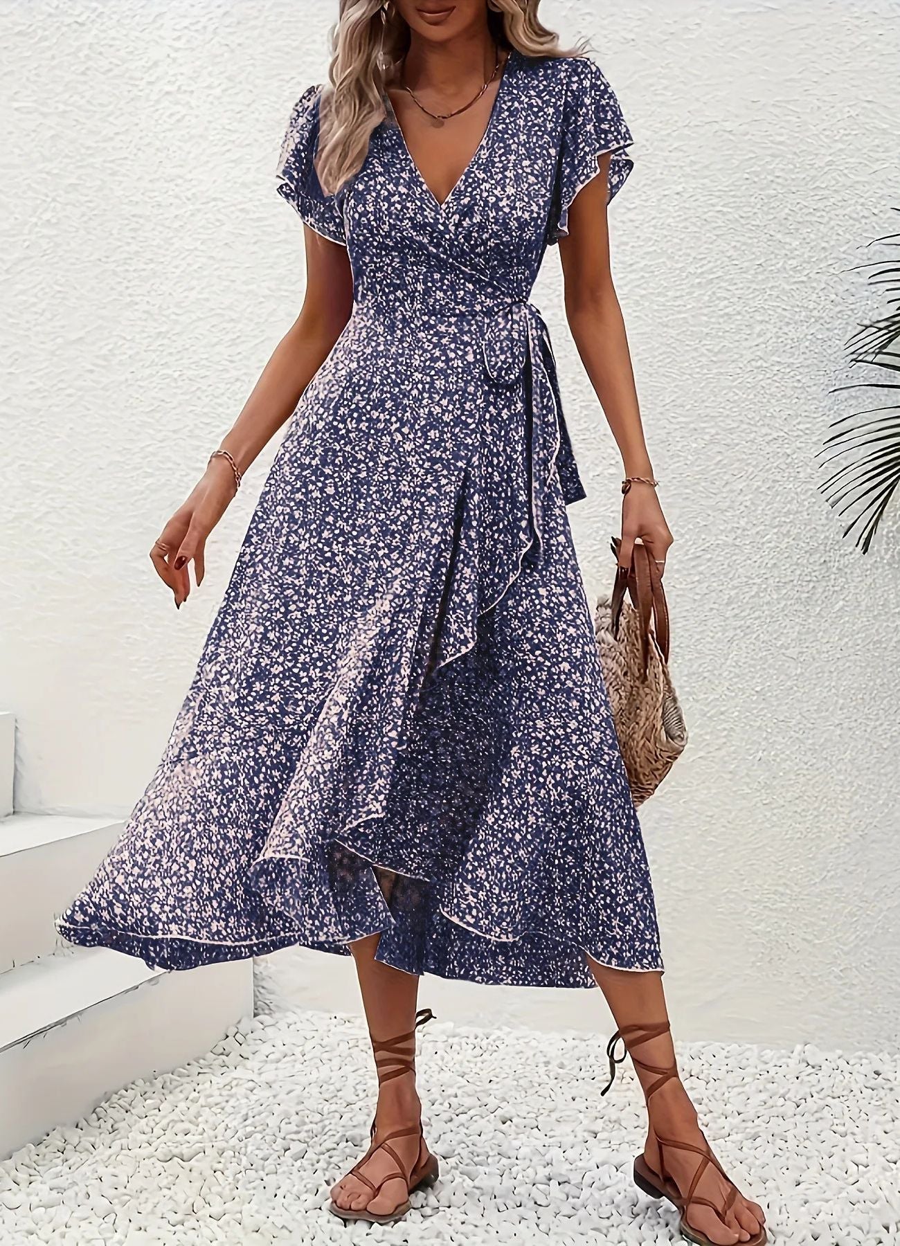 Alyssa™ – Elegant Floral Summer Dress
