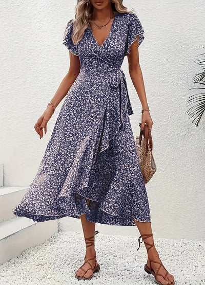 Alyssa™ – Elegant Floral Summer Dress