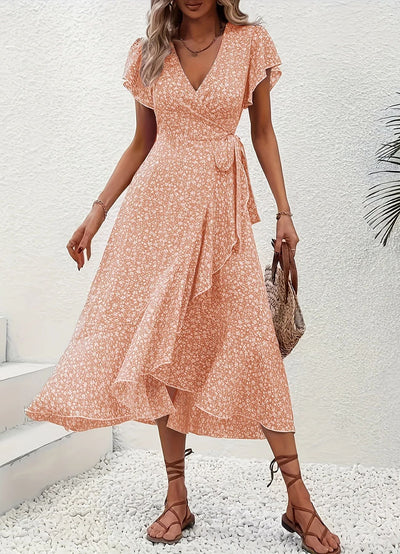 Alyssa™ – Elegant Floral Summer Dress