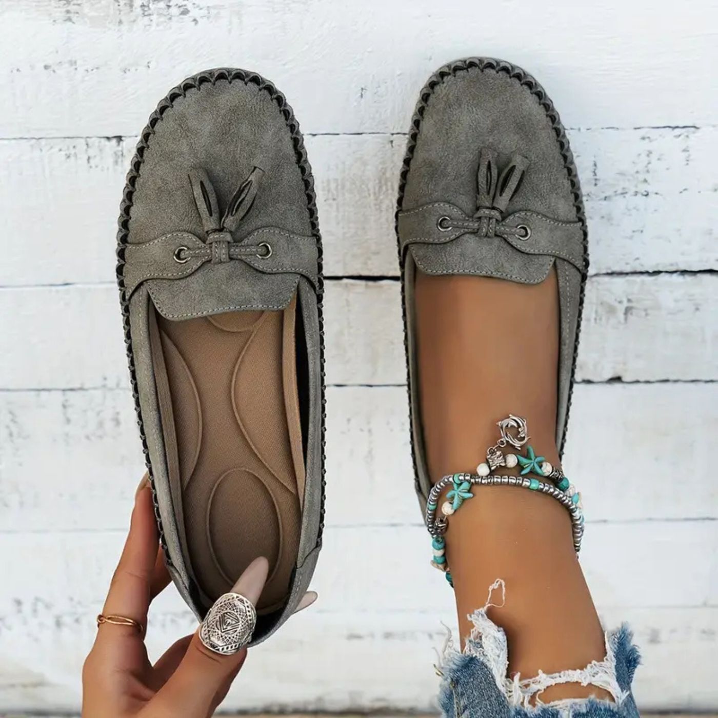 Amie™ - Vintage Orthopedic Loafers