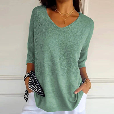 Andrea™ – Stylish Soft Knit Shirt
