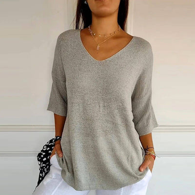Andrea™ – Stylish Soft Knit Shirt