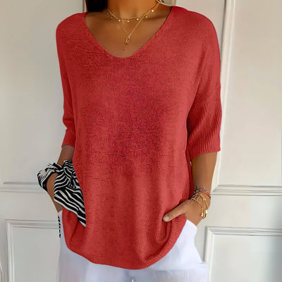 Andrea™ – Stylish Soft Knit Shirt