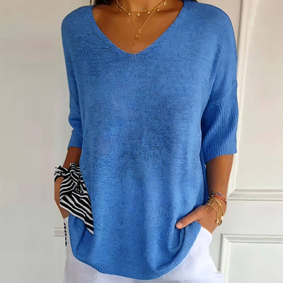 Andrea™ – Stylish Soft Knit Shirt