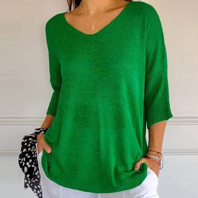 Andrea™ – Stylish Soft Knit Shirt