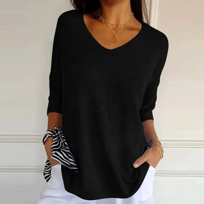 Andrea™ – Stylish Soft Knit Shirt