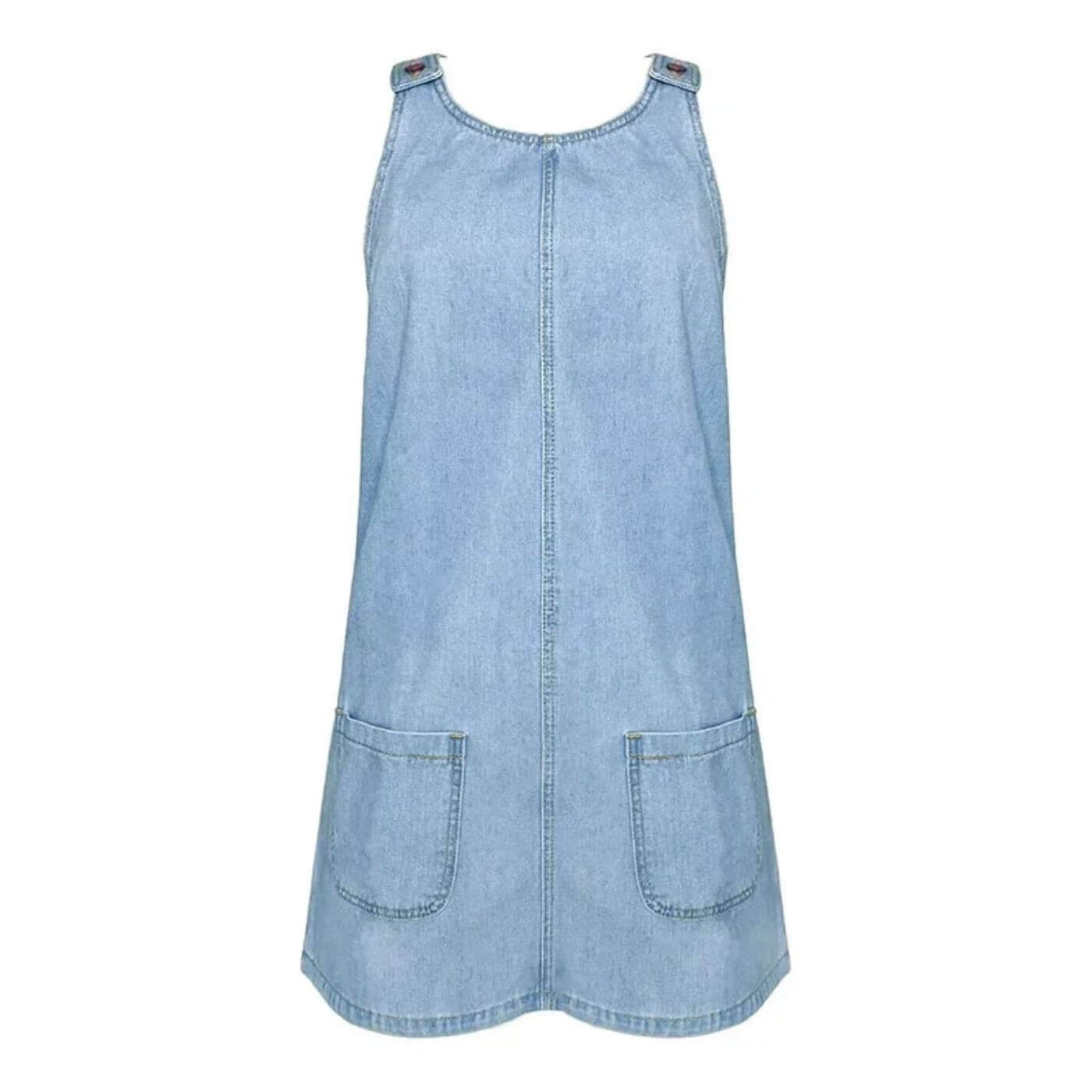 Arielle™ – Comfortable Sleeveless Denim Dress