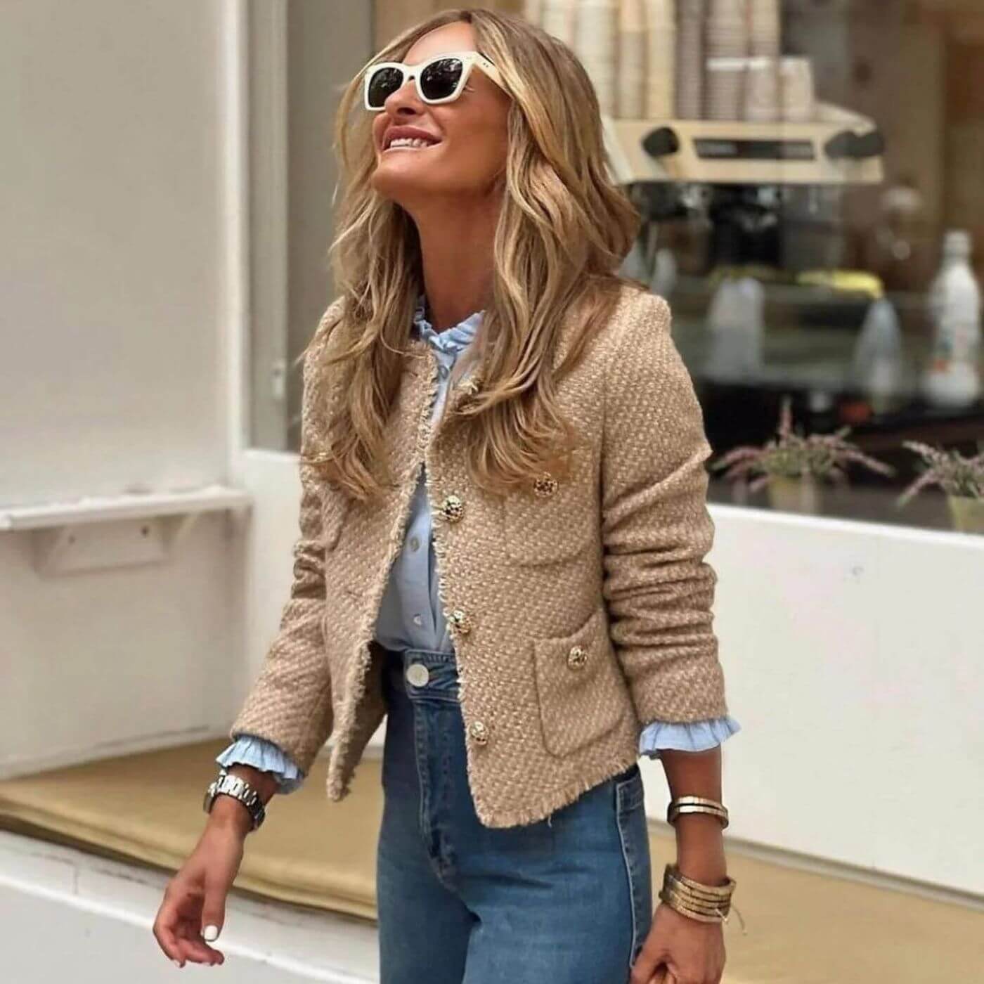 Audriana™ – Elegant Tailored Jacket