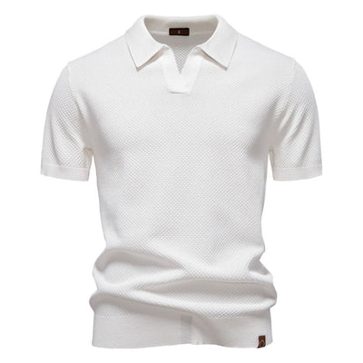 Brandon™ – Premium V-Neck Polo Shirt