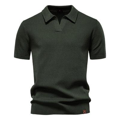 Brandon™ – Premium V-Neck Polo Shirt