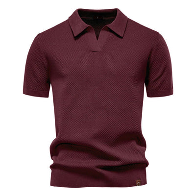 Brandon™ – Premium V-Neck Polo Shirt