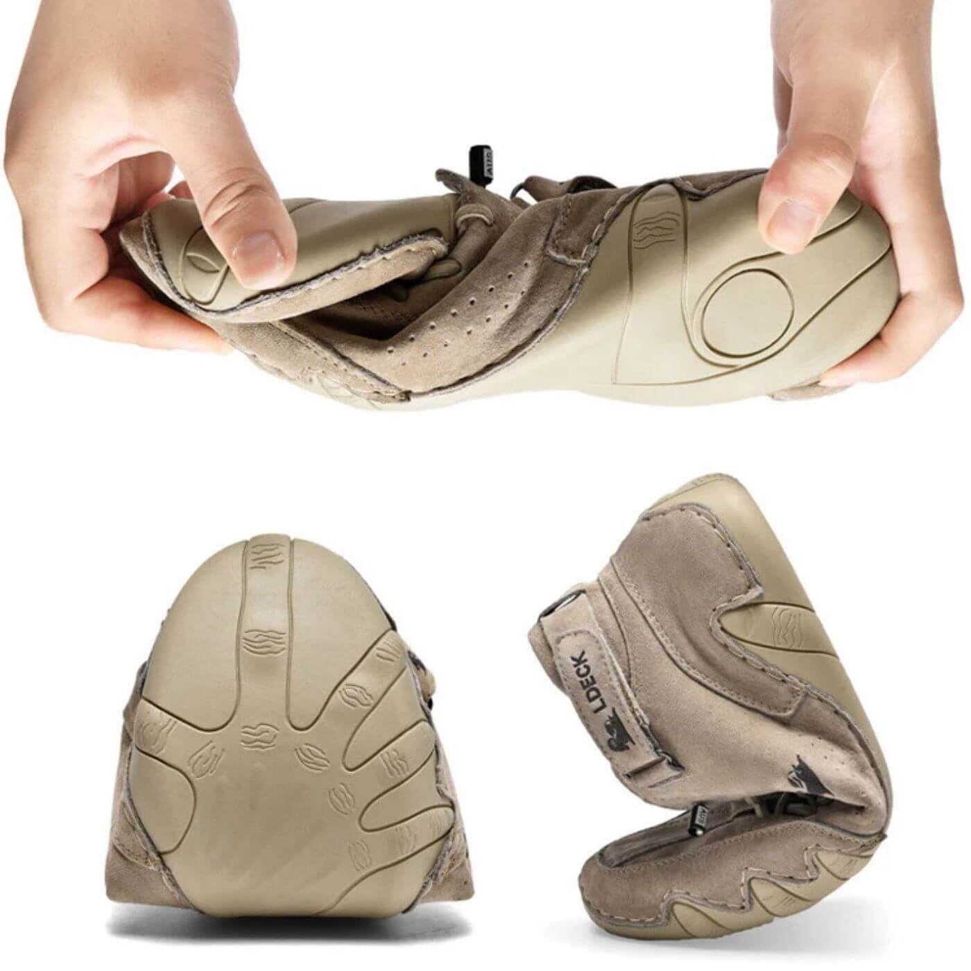 Brent™ – Premium Leather Orthopedic Barefoot Shoes