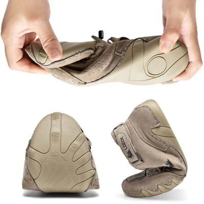 Brent™ – Premium Leather Orthopedic Barefoot Shoes