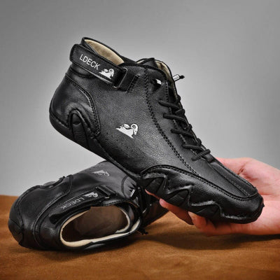 Brent™ – Premium Leather Orthopedic Barefoot Shoes