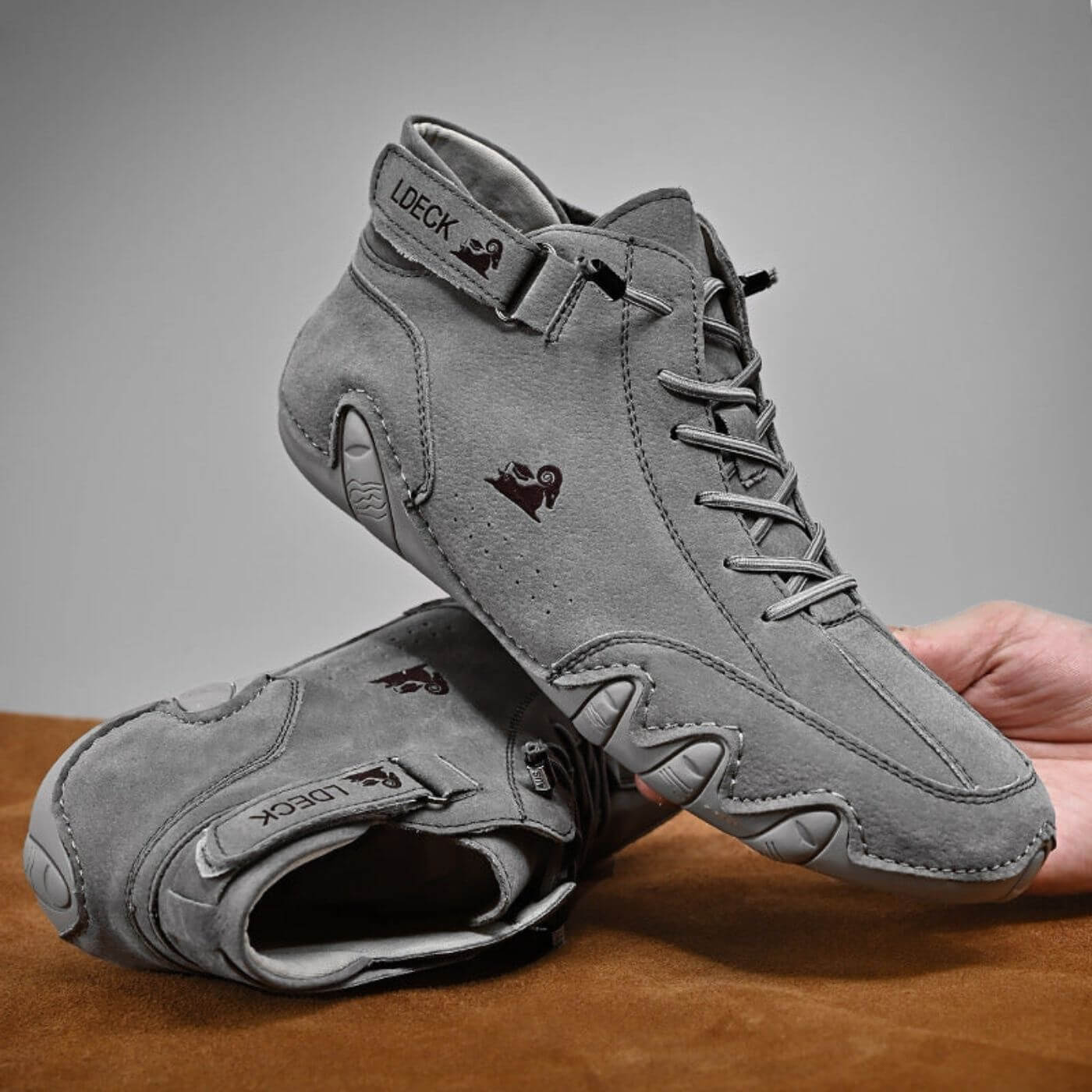 Brent™ – Premium Leather Orthopedic Barefoot Shoes