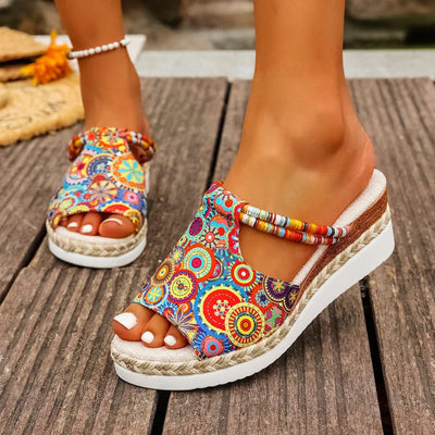 Brianna™ - Multicolor Orthopedic Wedge Sandals