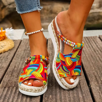 Brianna™ - Multicolor Orthopedic Wedge Sandals