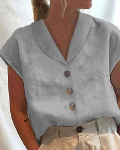 Brittany™ - Comfortable Collar Blouse