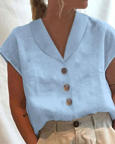 Brittany™ - Comfortable Collar Blouse