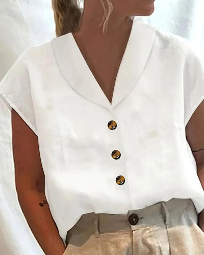 Brittany™ - Comfortable Collar Blouse