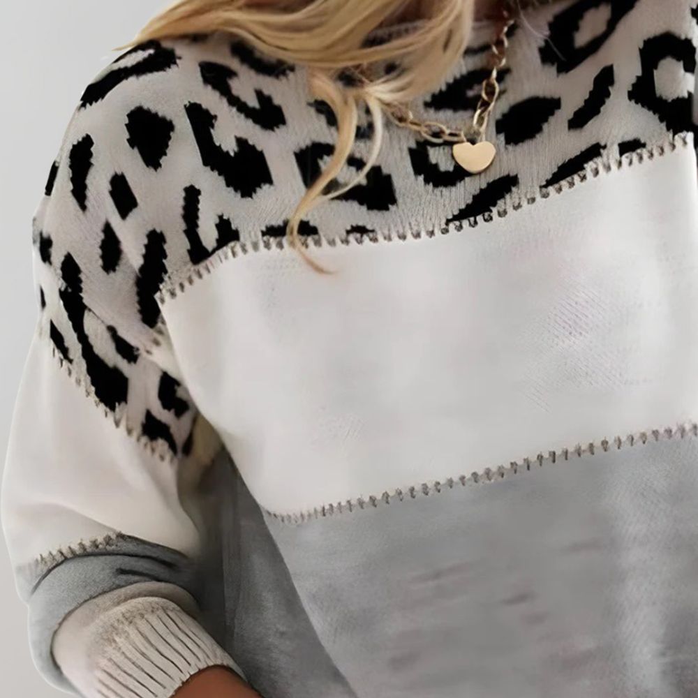 Charlene | Chic Leopard Sweater