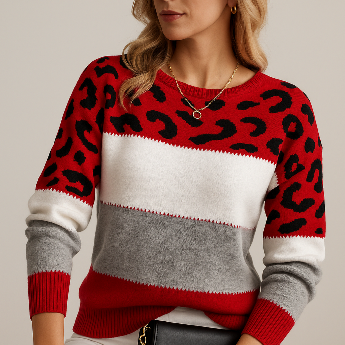 Charlene | Chic Leopard Sweater