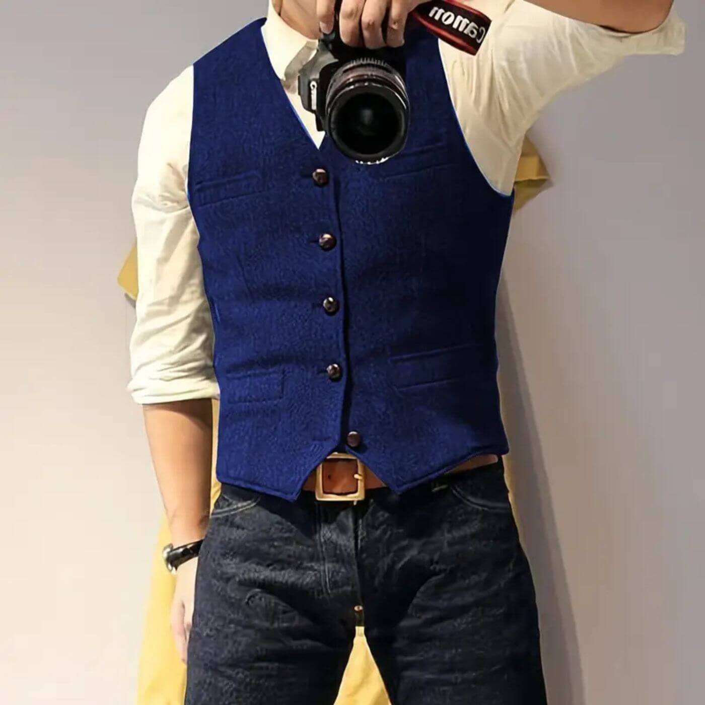 Chad™ – Elegant Tailored Vest