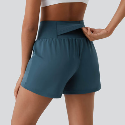 Chelsey™ - Breathable and Comfortable 2 in 1 High Waist Yoga Shorts
