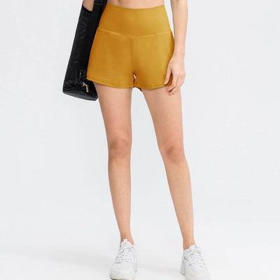 Chelsey™ - Breathable and Comfortable 2 in 1 High Waist Yoga Shorts
