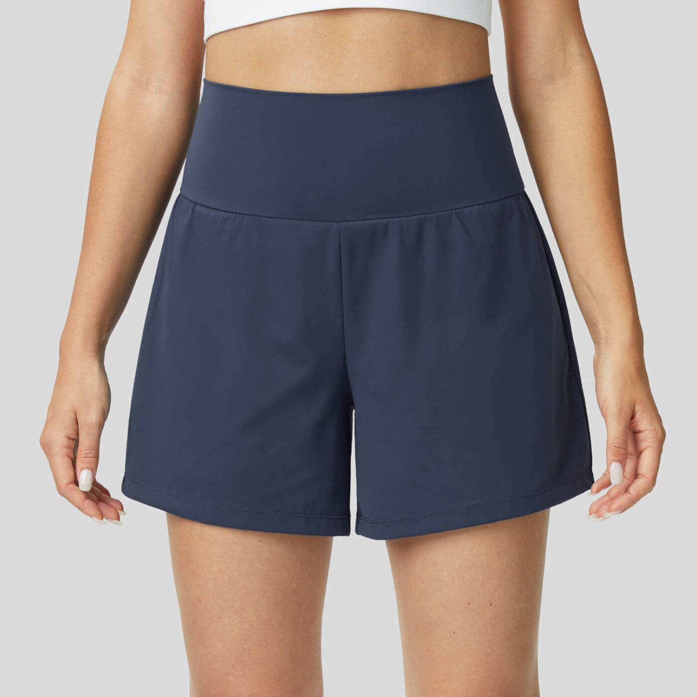 Chelsey™ - Breathable and Comfortable 2 in 1 High Waist Yoga Shorts