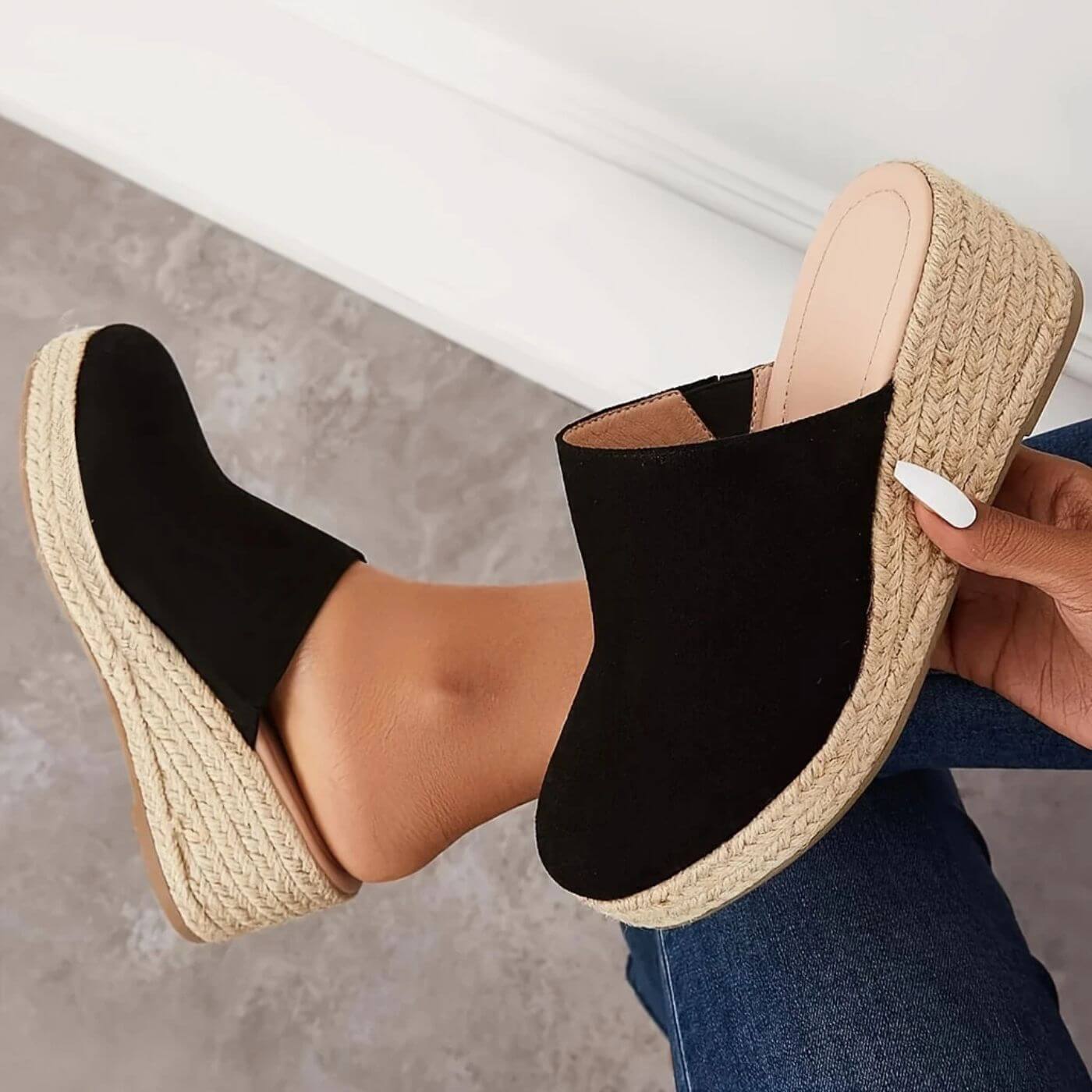 Chloe™ - Slip-On Orthopedic Wedge Sandals