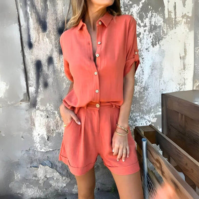 Daisy™ – Breathable Shirt and Shorts Set